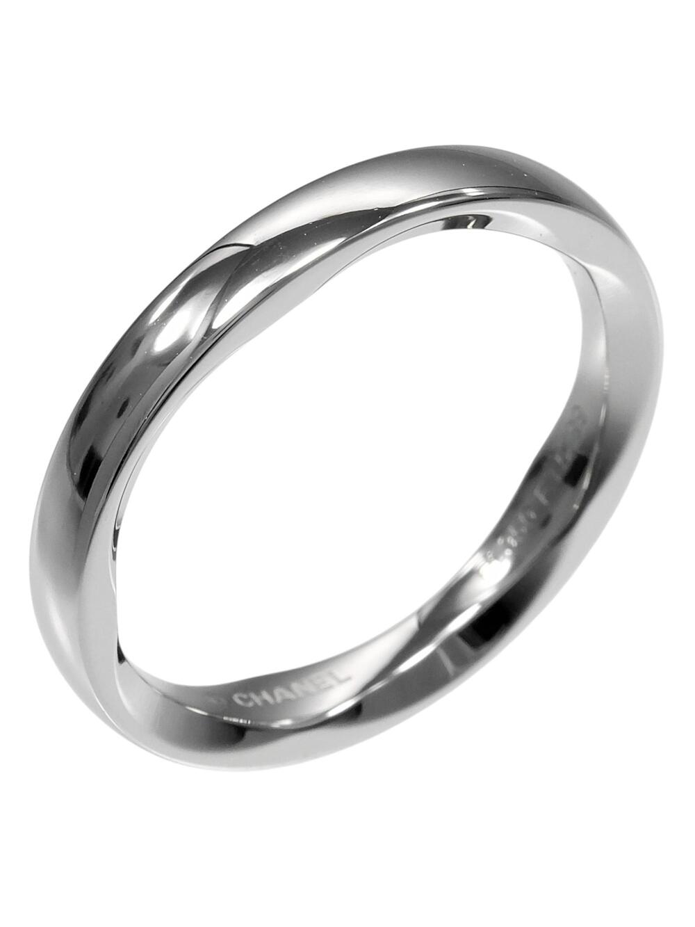 Chanel Camellia Ring Platinum #357844C14B